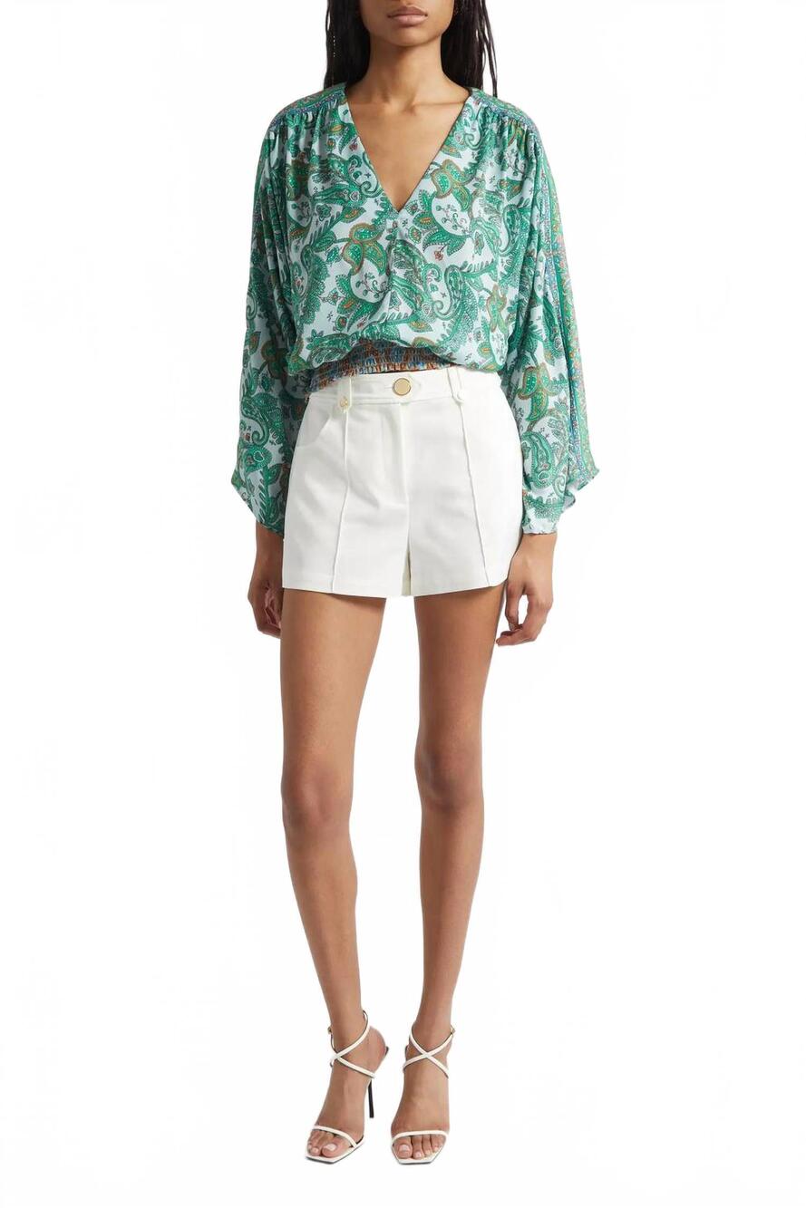 NEW RAMY BROOK women's marco high-waisted short in ivory